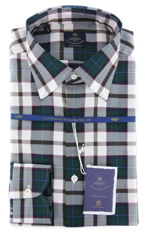 Luigi Borrelli Green Shirt - Slim