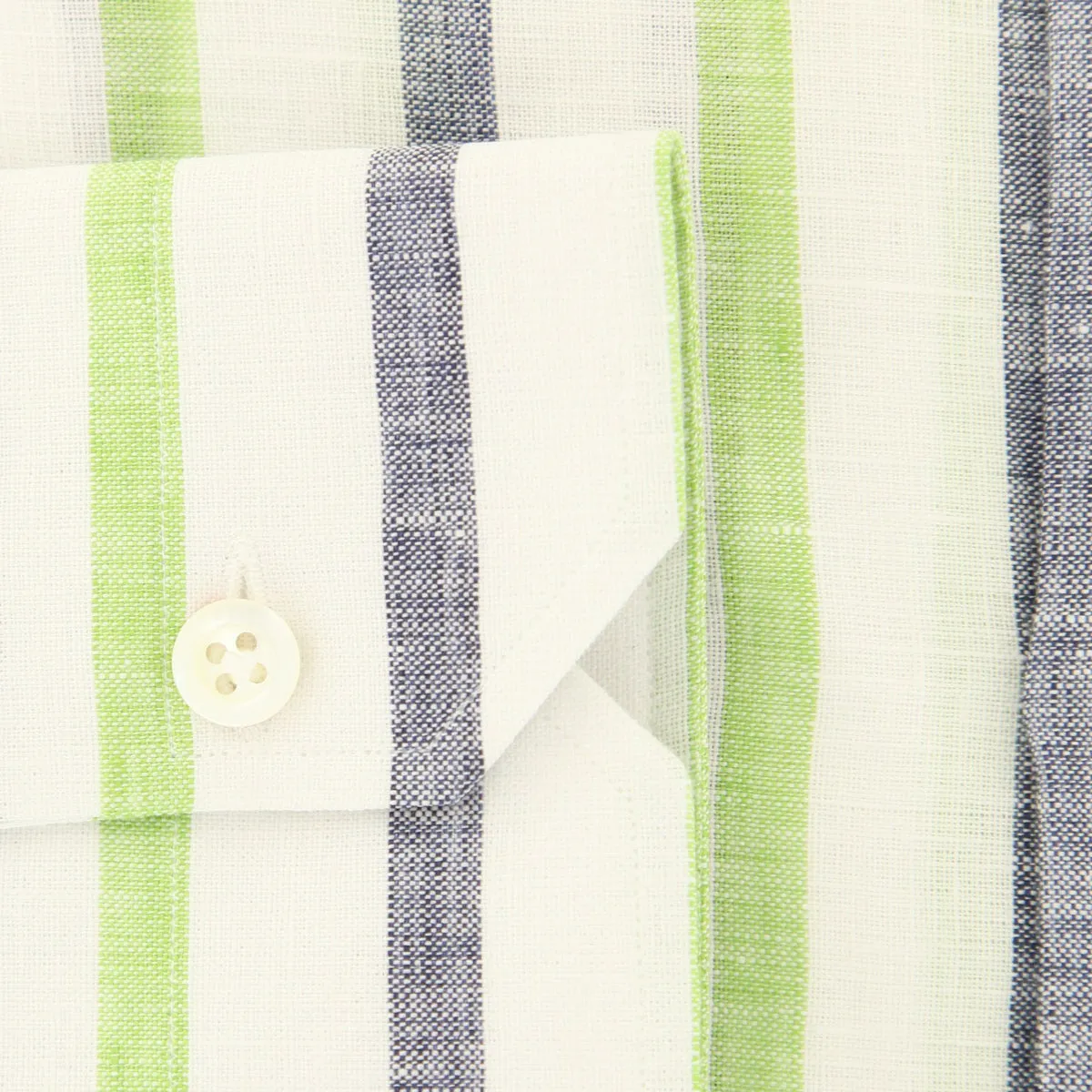 Luigi Borrelli Green Shirt - Slim