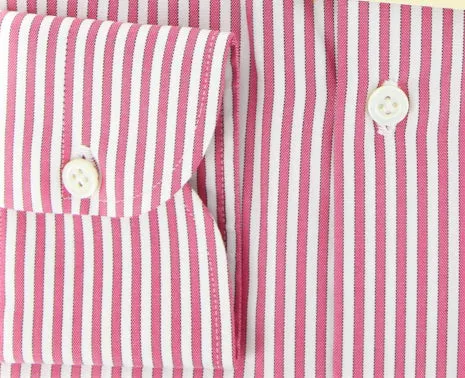 Luigi Borrelli Pink Shirt – Size: 15.75 US / 40 EU