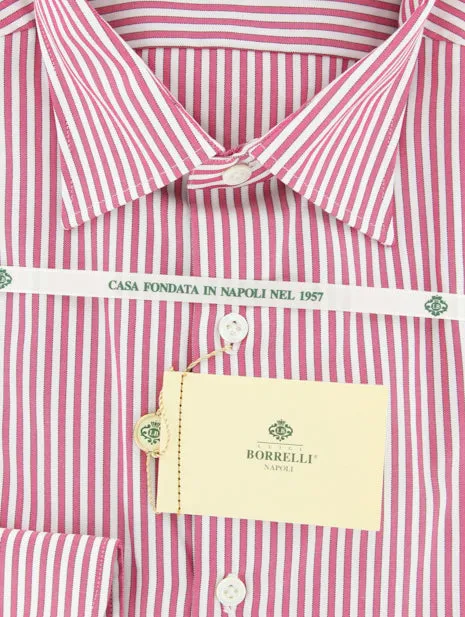 Luigi Borrelli Pink Shirt – Size: 15.75 US / 40 EU