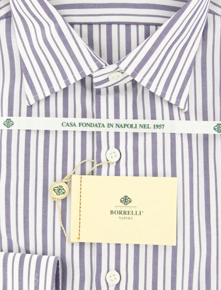 Luigi Borrelli Purple Shirt - Extra Slim