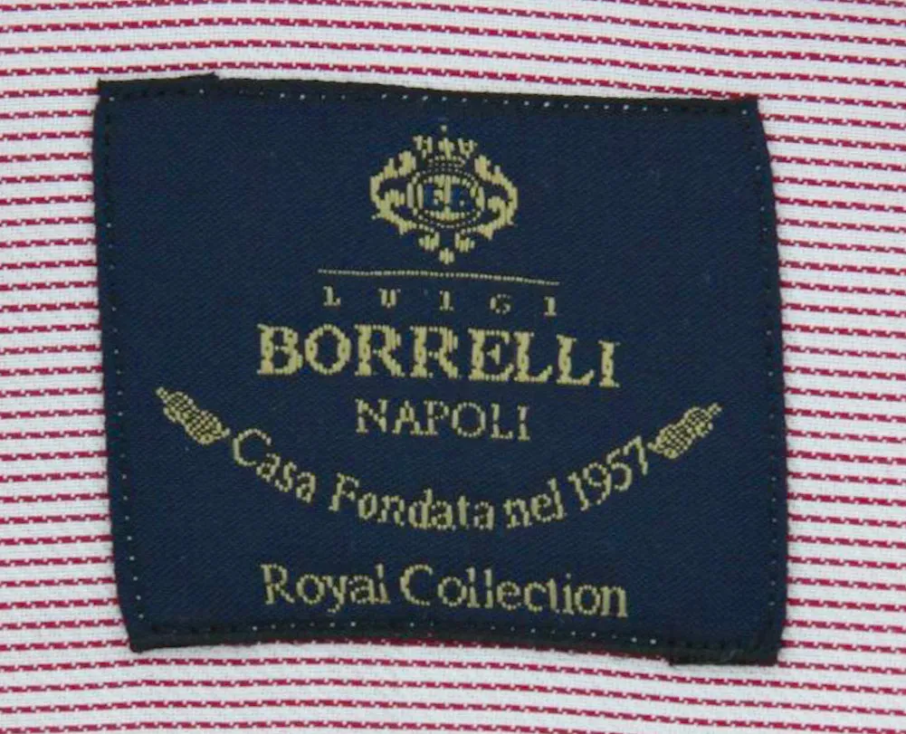 Luigi Borrelli Red Shirt - Slim