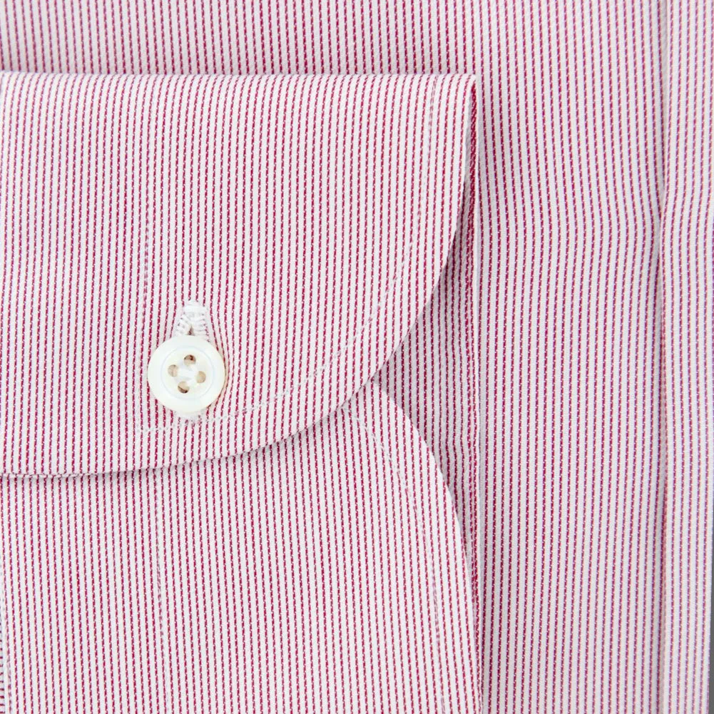 Luigi Borrelli Red Shirt - Slim