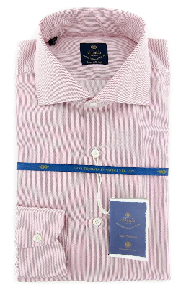 Luigi Borrelli Red Shirt - Slim