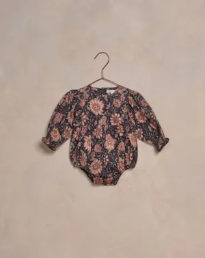 Luna Romper || Holiday Bloom