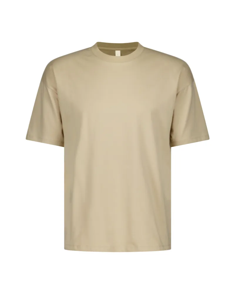 Luxe Oversized Tee - Sand
