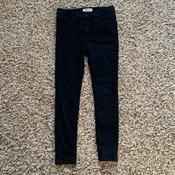 Madewell Black Roadtripper Jeans