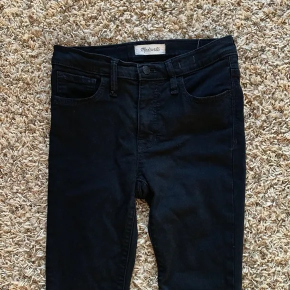 Madewell Black Roadtripper Jeans