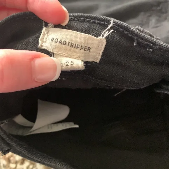 Madewell Black Roadtripper Jeans