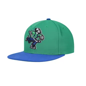 M&N Team Ground 2.0 Snapback Hat - Vancouver Canucks Skate