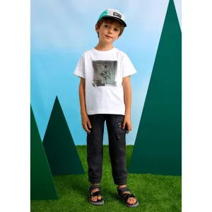 Mayoral Boys Jump T-Shirt 3035 White