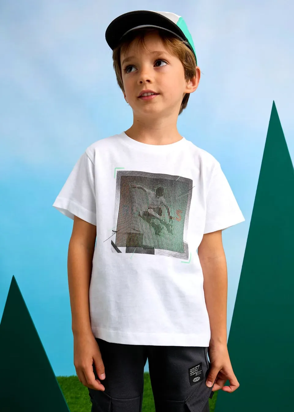 Mayoral Boys Jump T-Shirt 3035 White