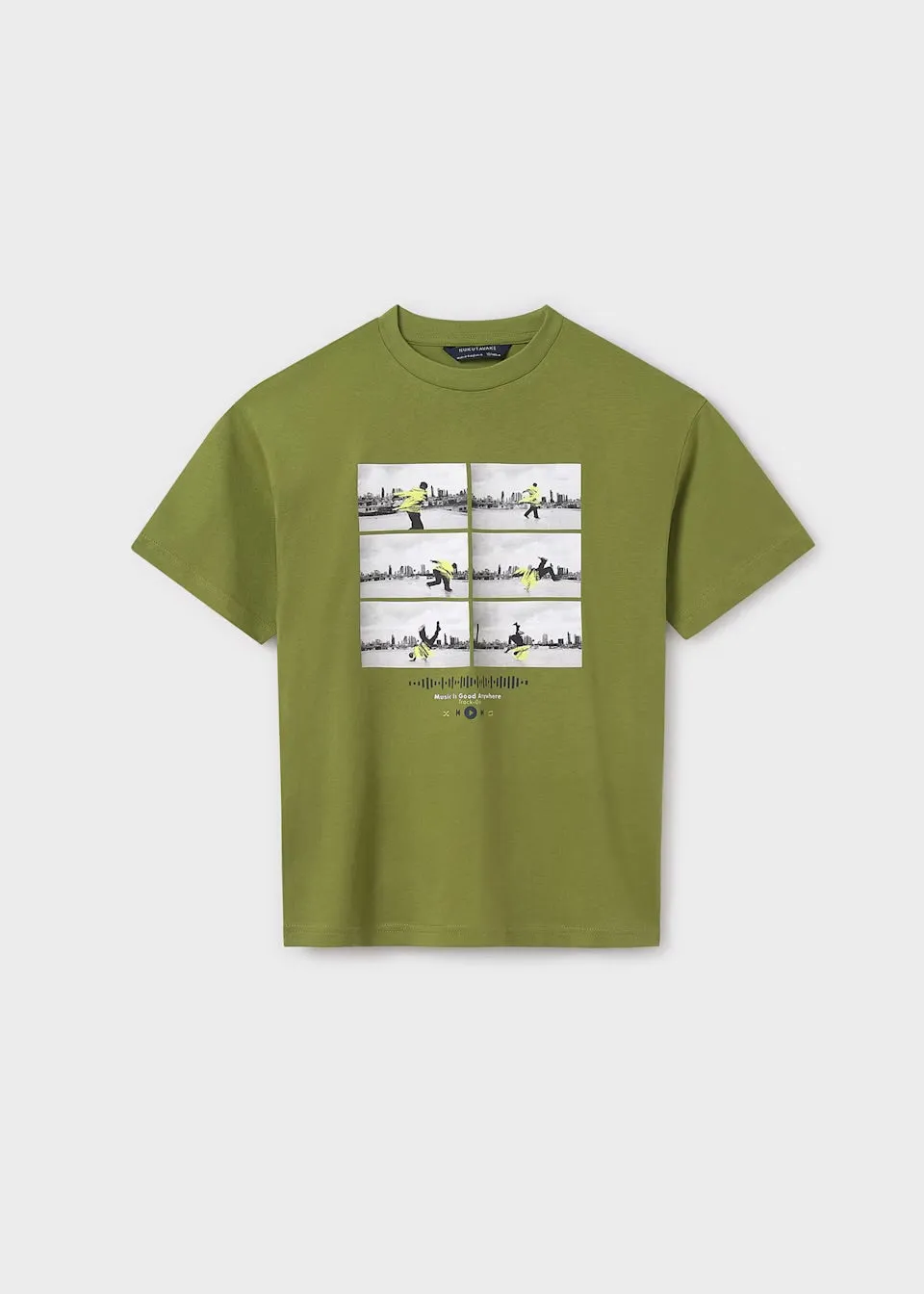 Mayoral Older Boys T-Shirt 6017 Green