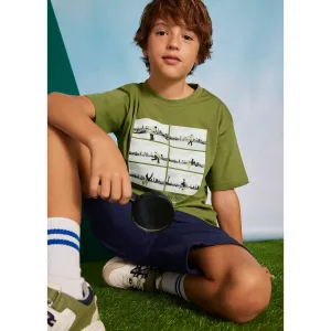 Mayoral Older Boys T-Shirt 6017 Green