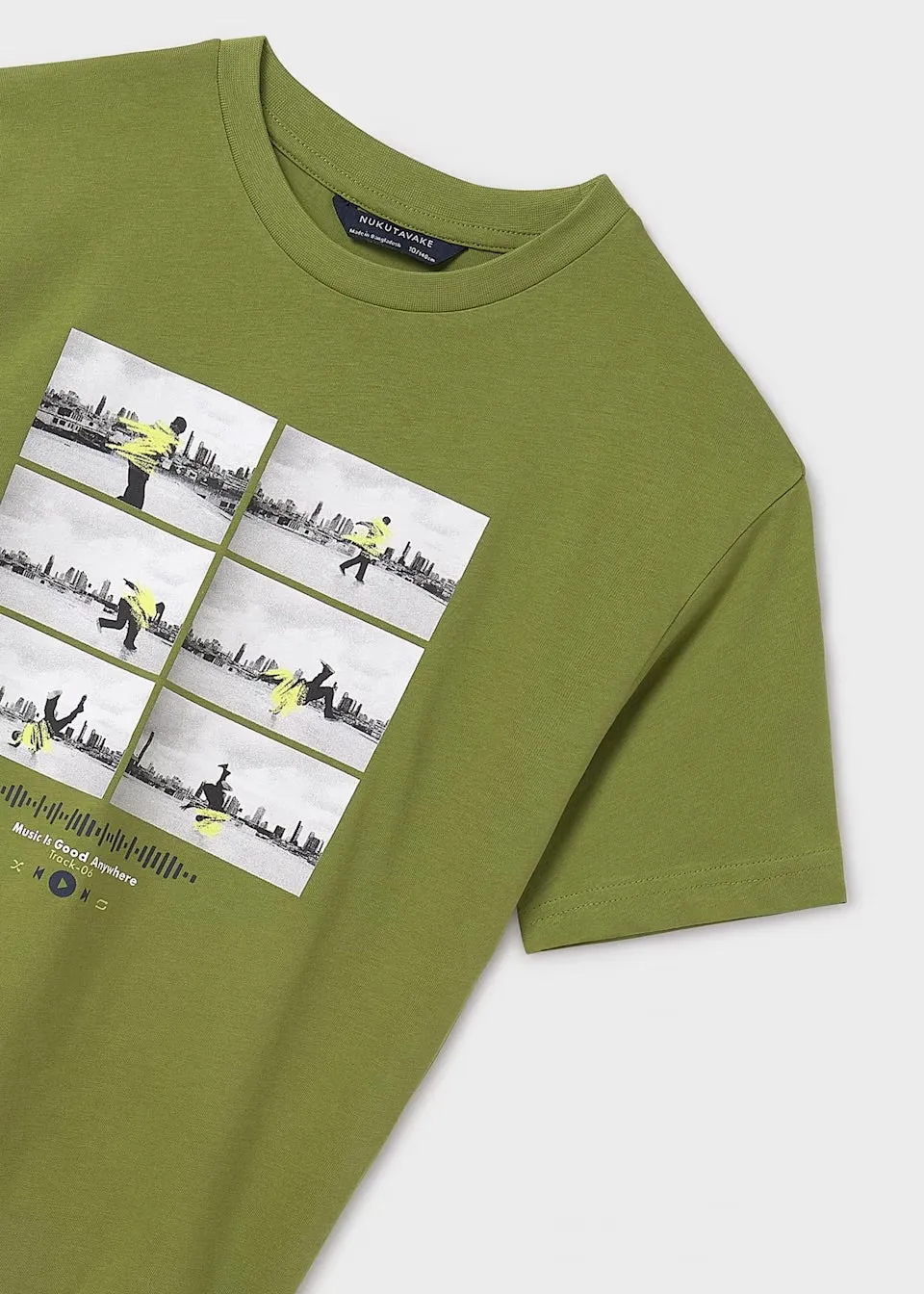 Mayoral Older Boys T-Shirt 6017 Green