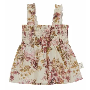 Meadow Shirred Top