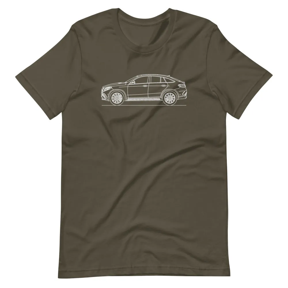 Mercedes-AMG GLE 63 Coupe silhouette T-shirt