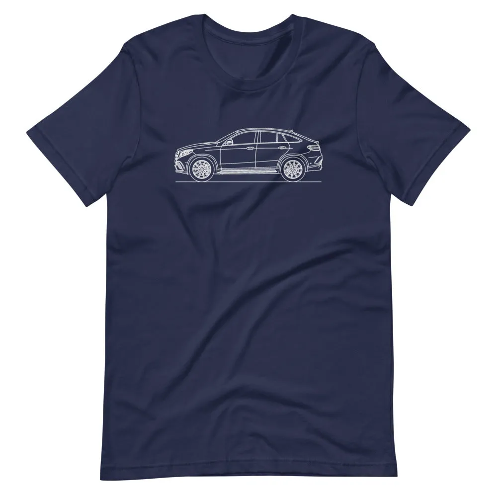 Mercedes-AMG GLE 63 Coupe silhouette T-shirt