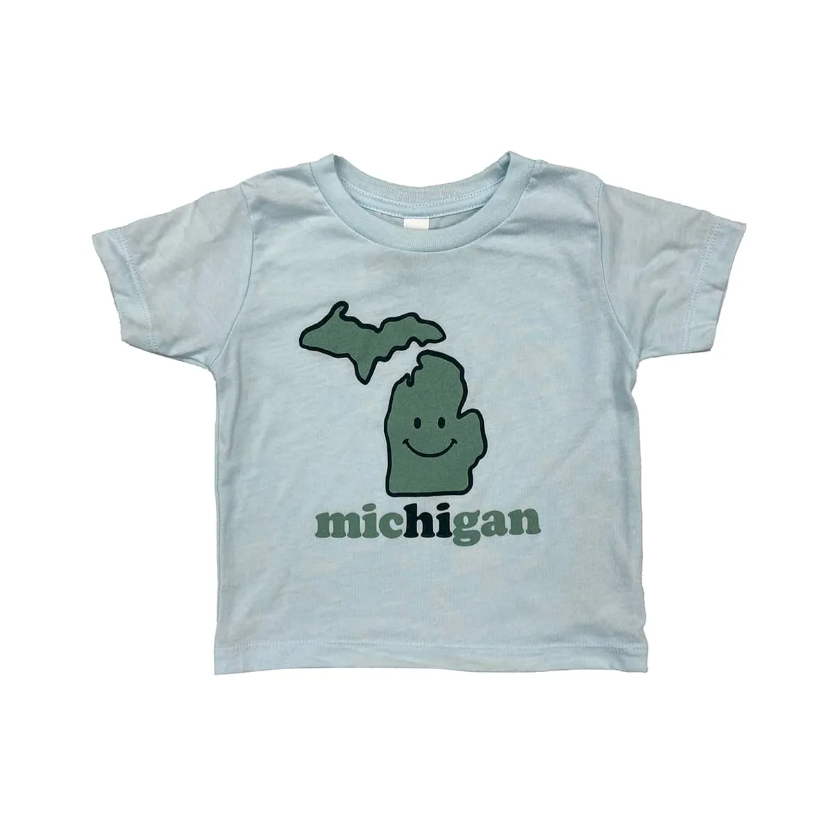 Michigan Smiley Toddler Shirt