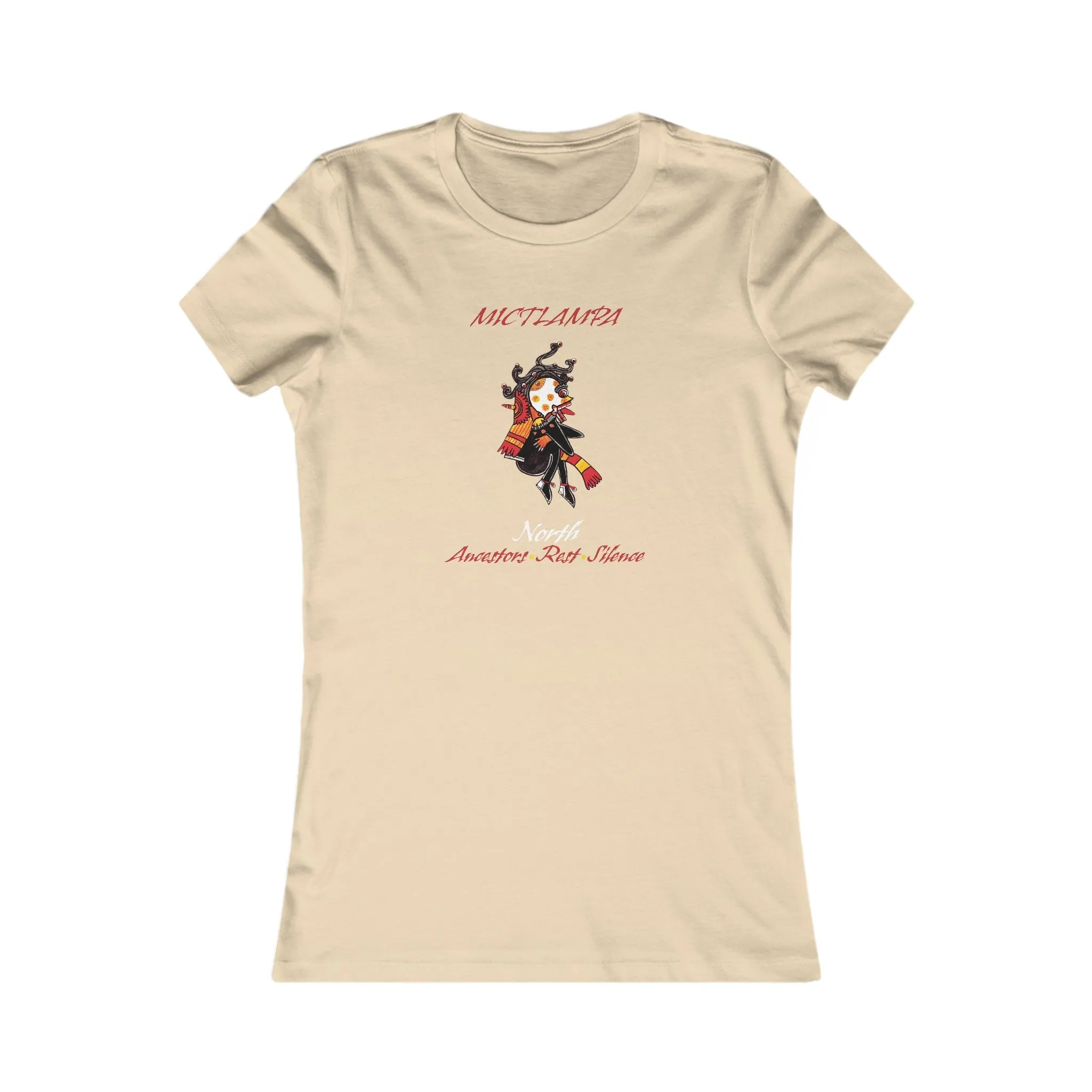 Mictlampa Mictlantecuhtli Women's Favorite T-Shirt| east direction| aztec dance| danza azteca| apparel| clothing| tee