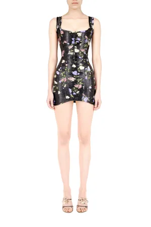 Midnight Garden Corset Dress