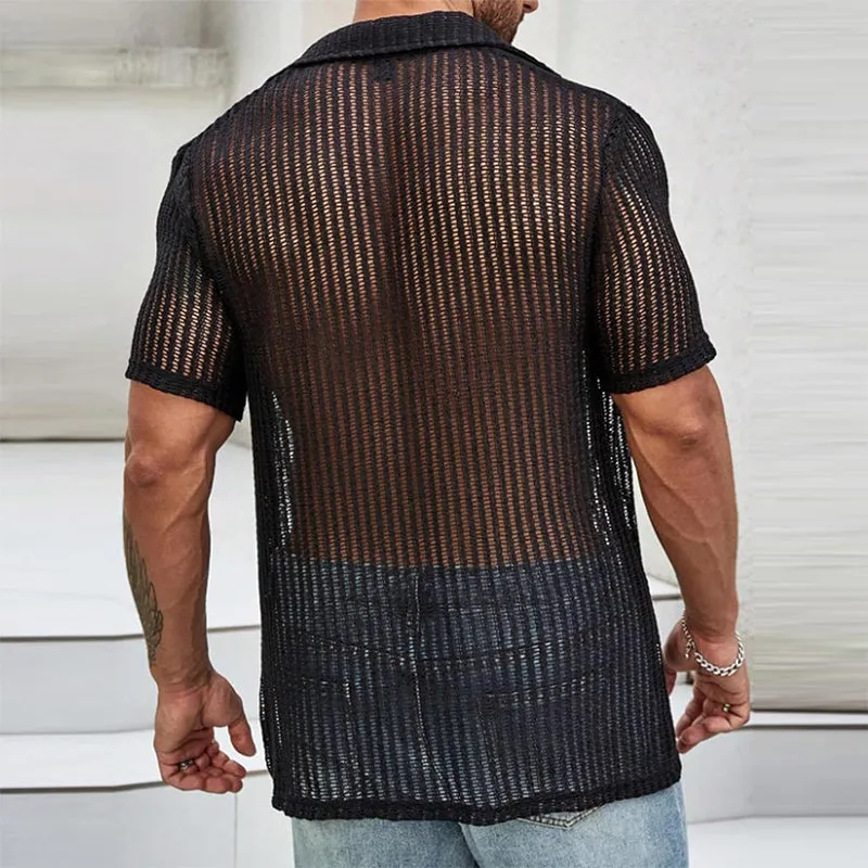 Milano cotton knitted shirt