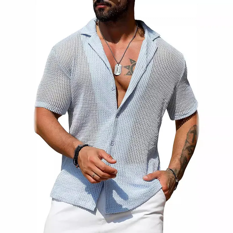 Milano cotton knitted shirt