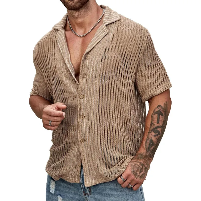 Milano cotton knitted shirt