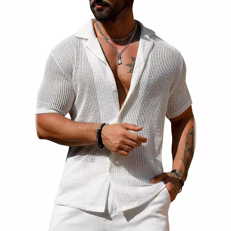 Milano cotton knitted shirt