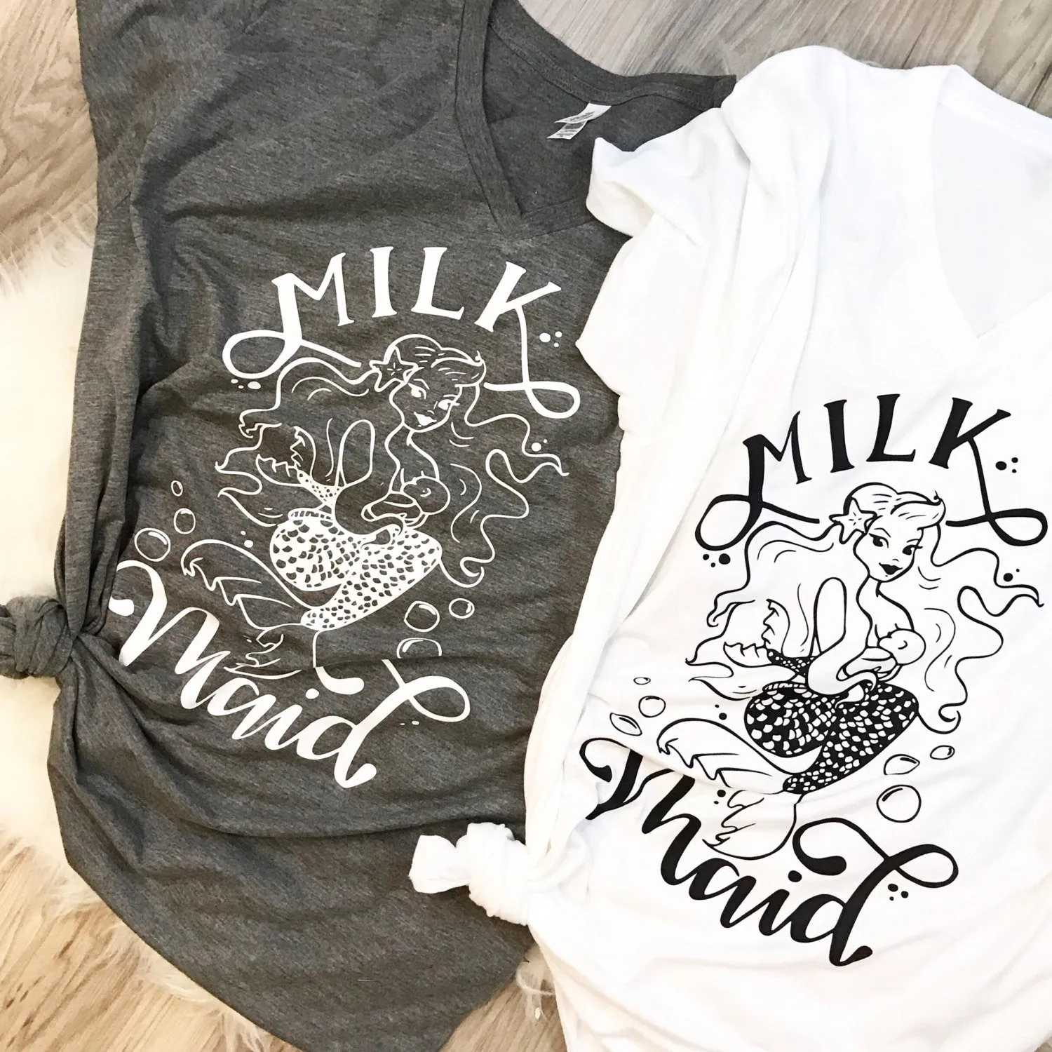 Milk Maid Breastfeeding Tee