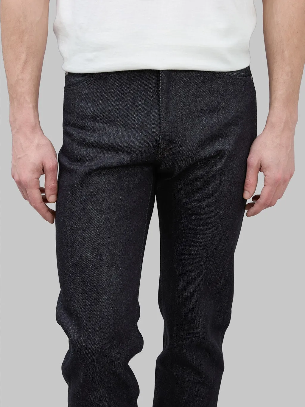 Momotaro MMJZ0203 13.7oz #200 "Cashmere" Tapered Jeans