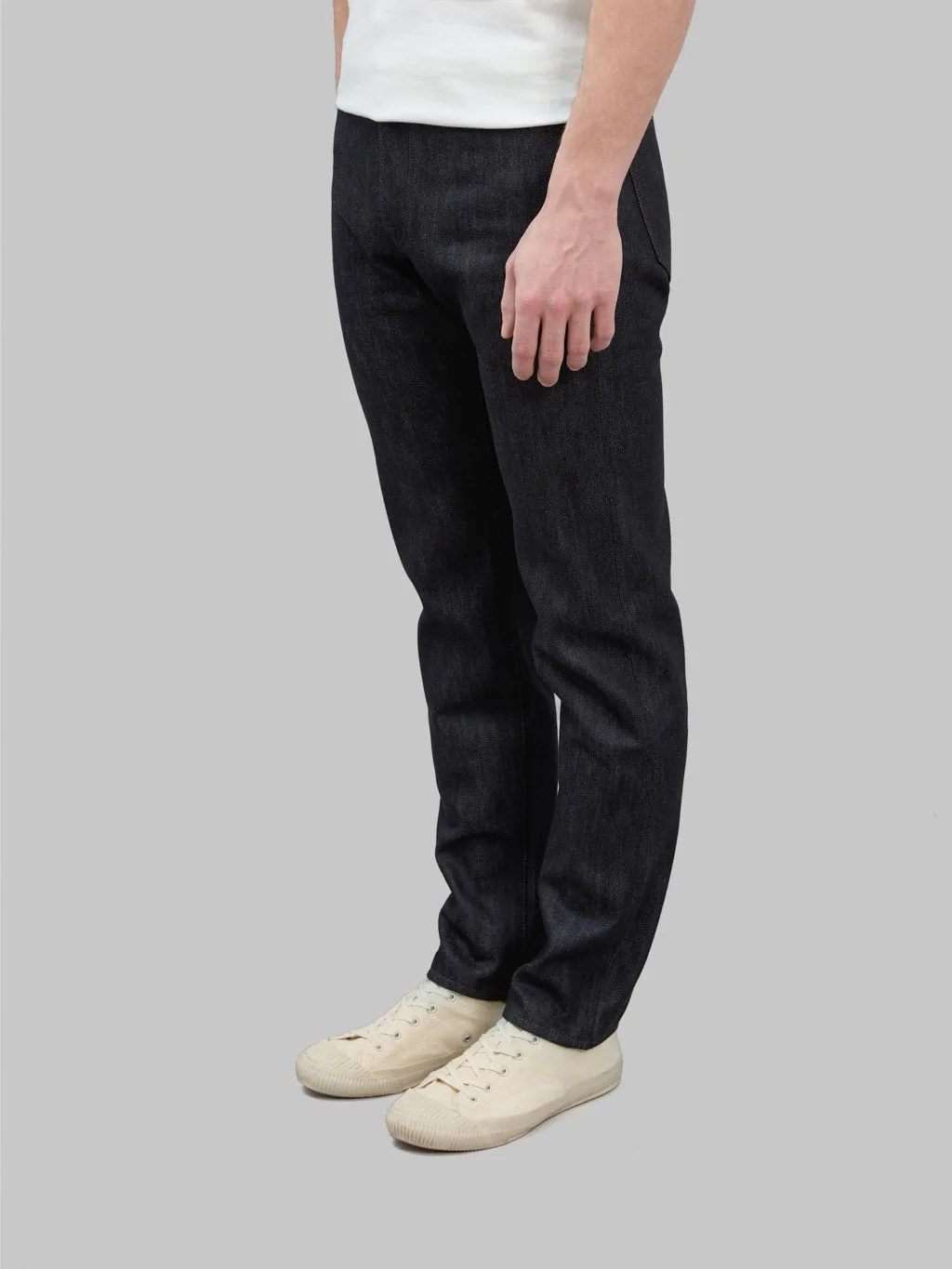 Momotaro MMJZ0203 13.7oz #200 "Cashmere" Tapered Jeans