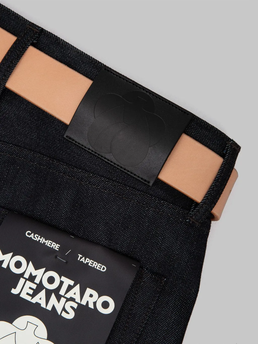 Momotaro MMJZ0203 13.7oz #200 "Cashmere" Tapered Jeans