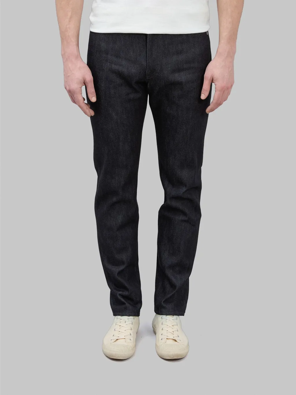 Momotaro MMJZ0203 13.7oz #200 "Cashmere" Tapered Jeans