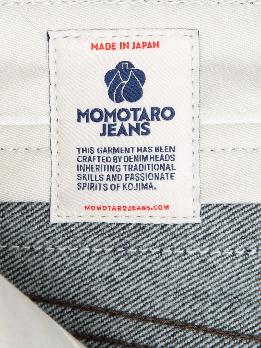 Momotaro MMJZ0203 13.7oz #200 "Cashmere" Tapered Jeans