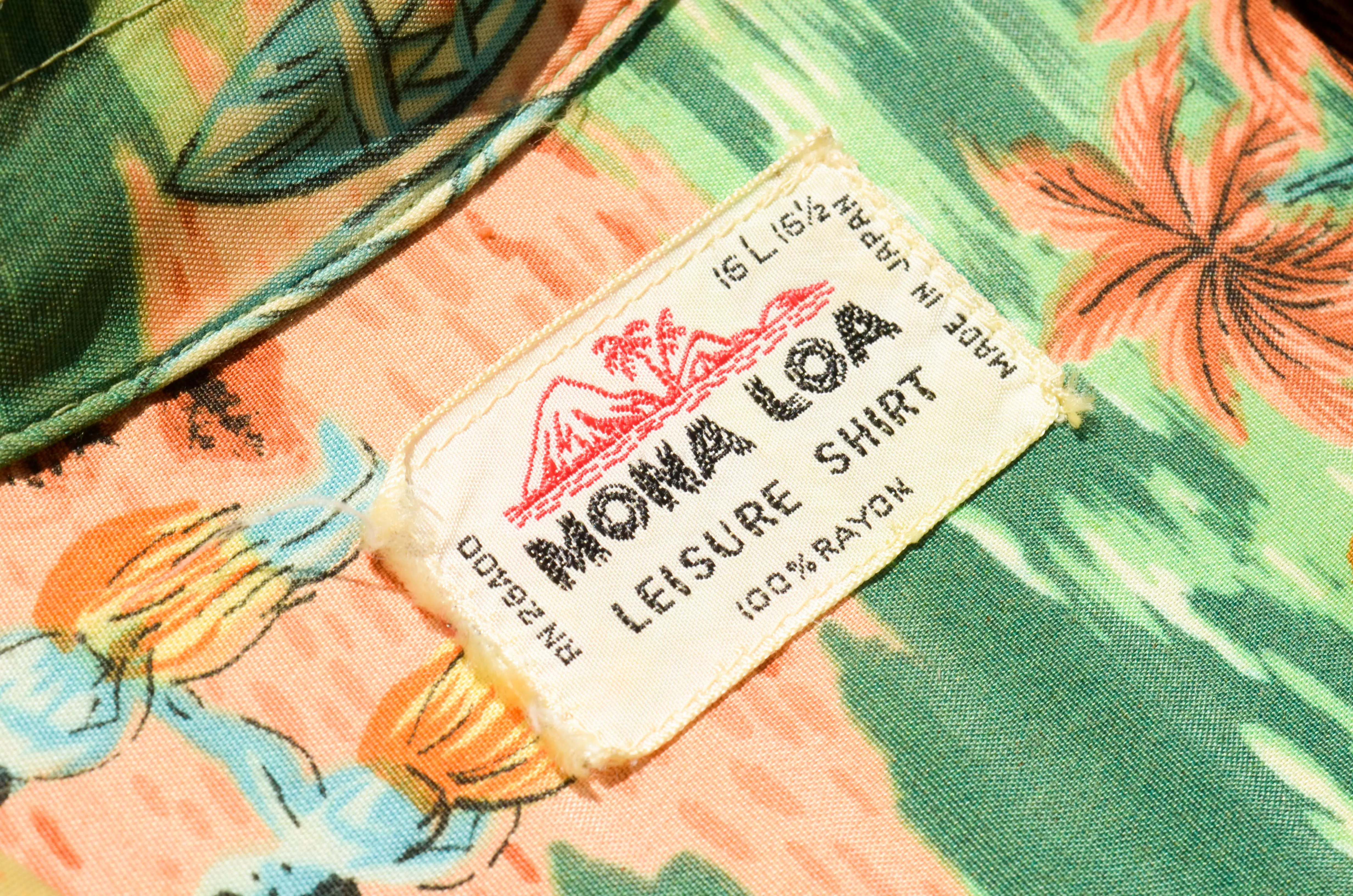 MONA LOA - Rayon Hawaiian Shirts
