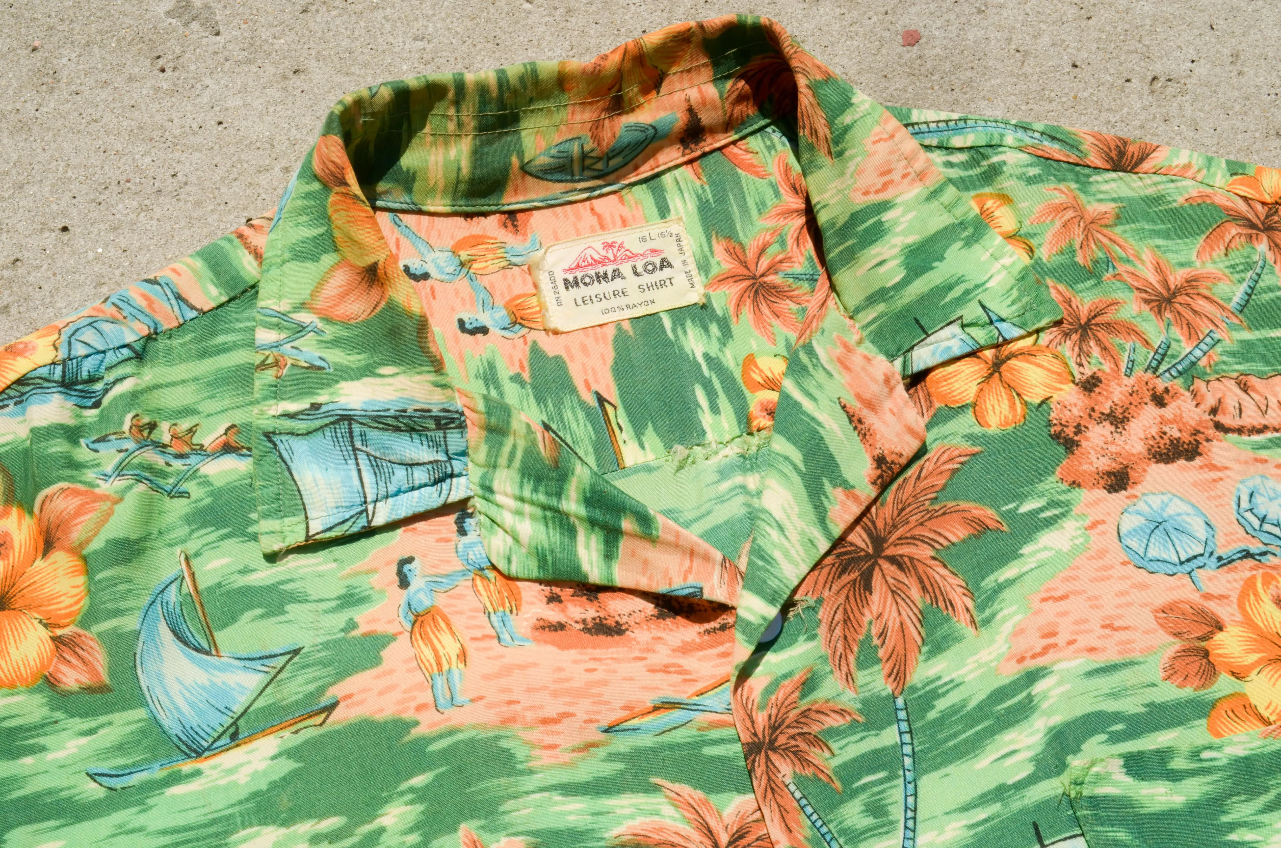 MONA LOA - Rayon Hawaiian Shirts