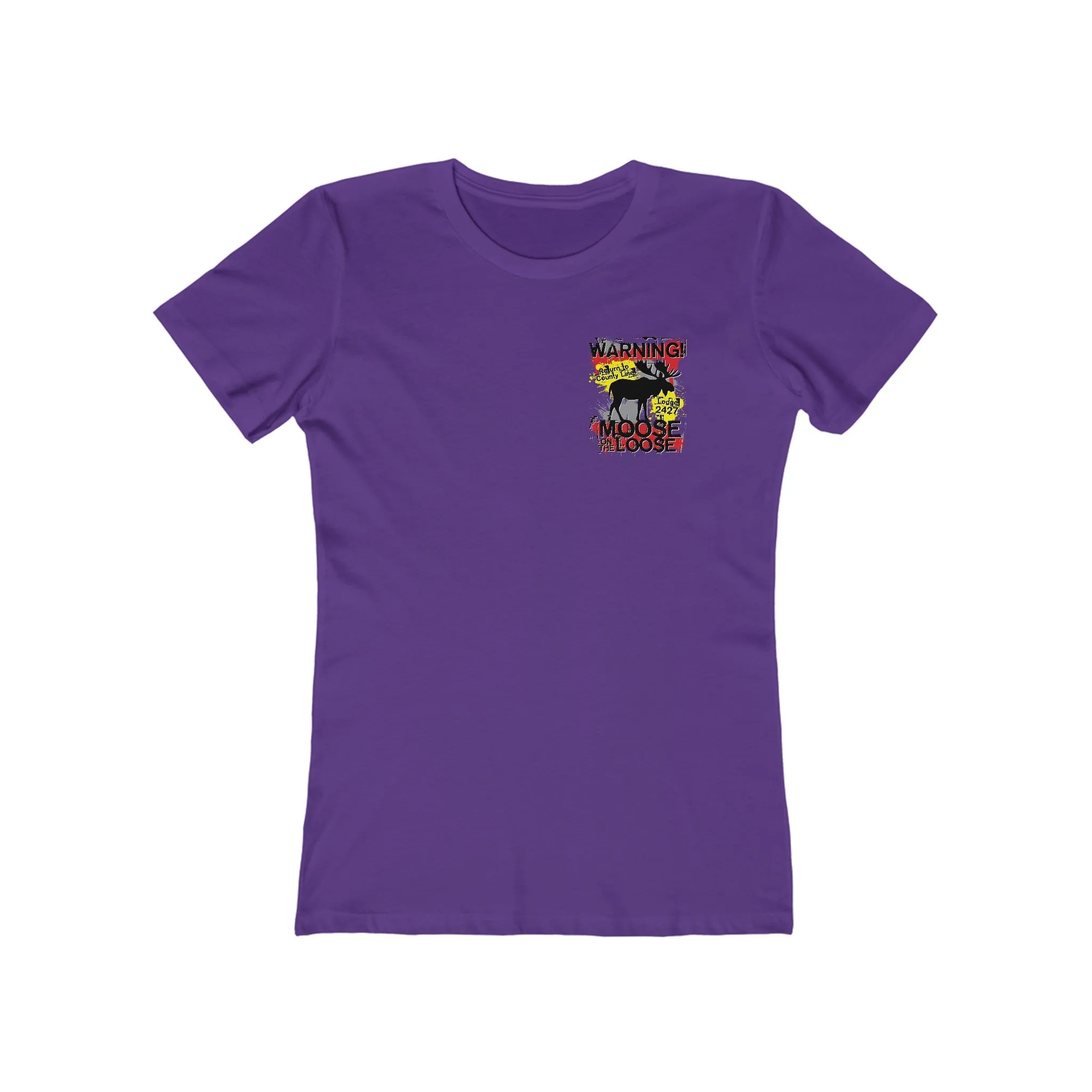 Moose Lodge 2427 - Loose Moose - Women's T-Shirt (Front & Back Print)