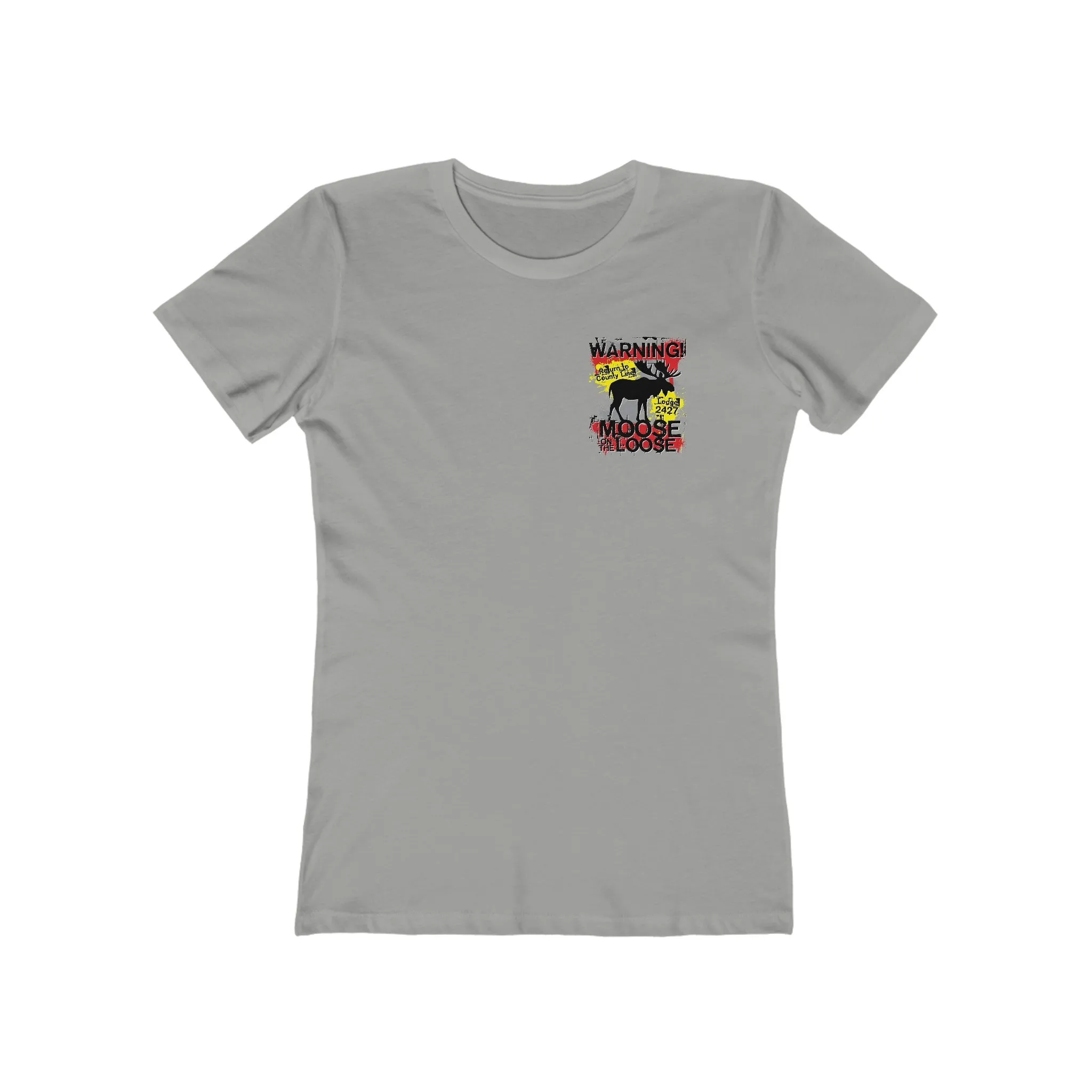 Moose Lodge 2427 - Loose Moose - Women's T-Shirt (Front & Back Print)
