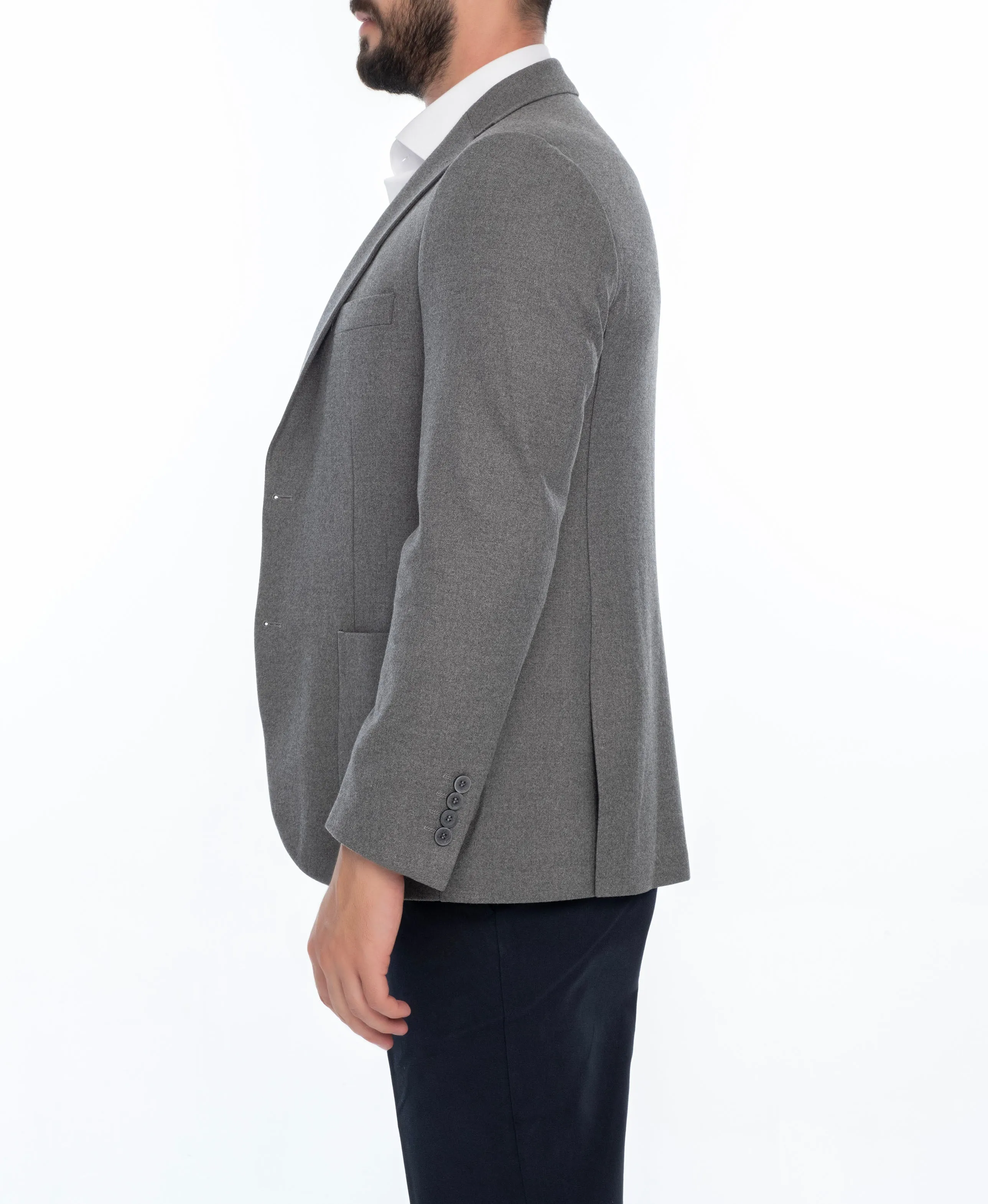 MORRIS REGULAR FIT SOLID SPORT COAT