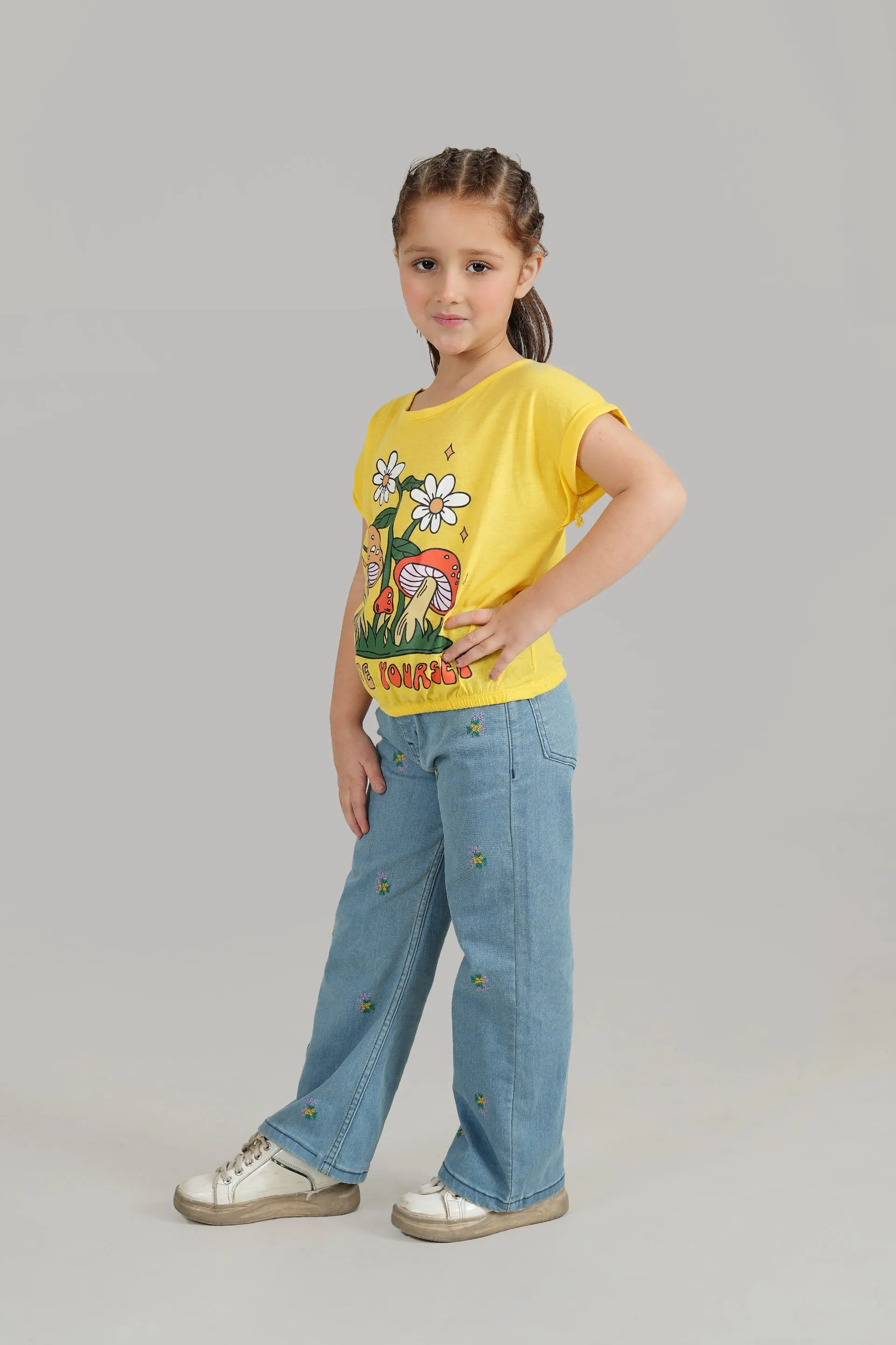 Mushrooms Short Body T shirt