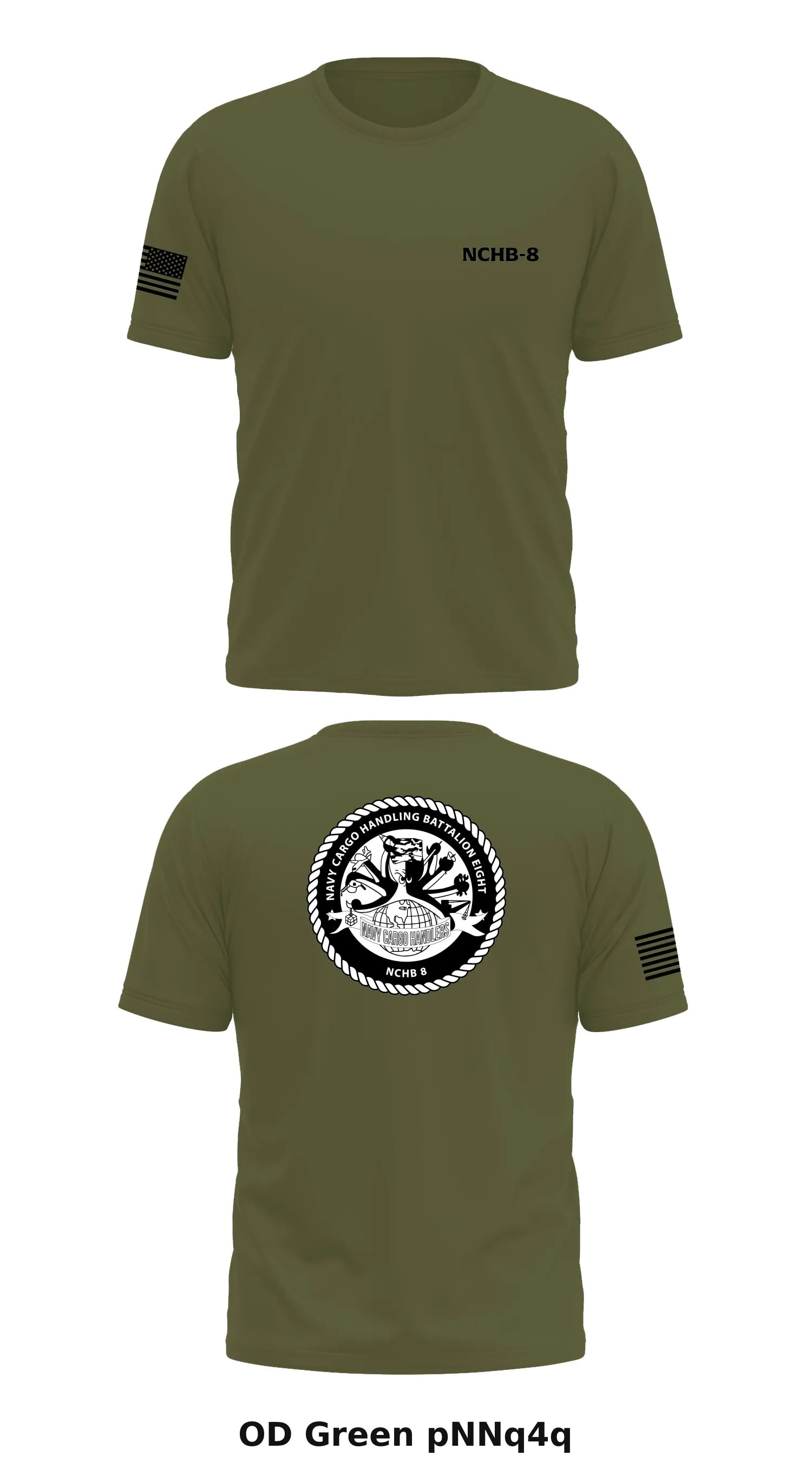 Navy Cargo Handling Battalion 8  Store 1 Core Men's SS Performance Tee - pNNq4q