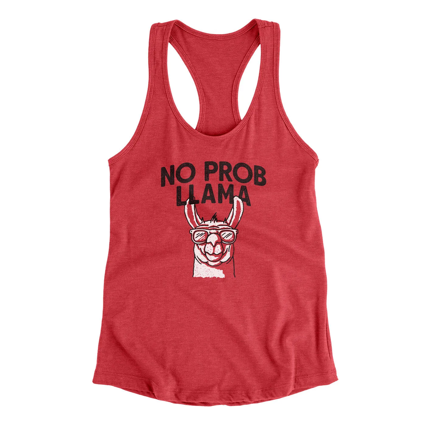 No Prob Llama Women's Racerback Tank