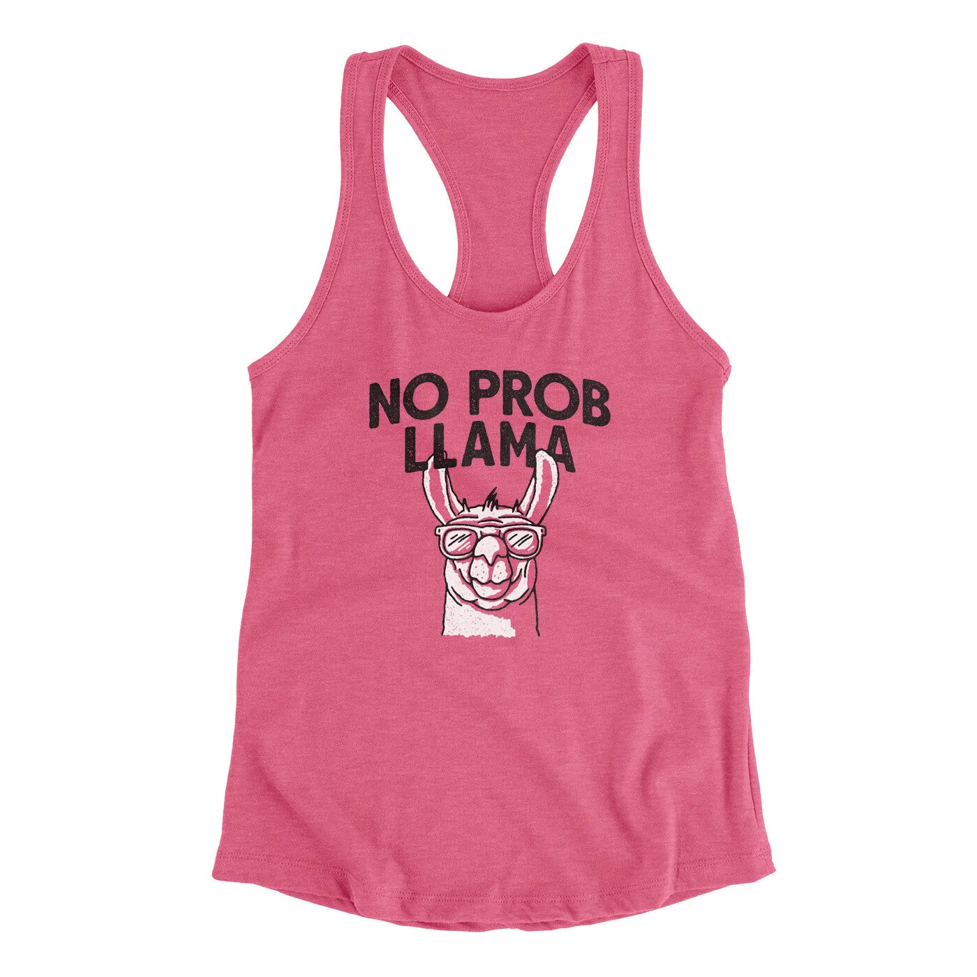 No Prob Llama Women's Racerback Tank