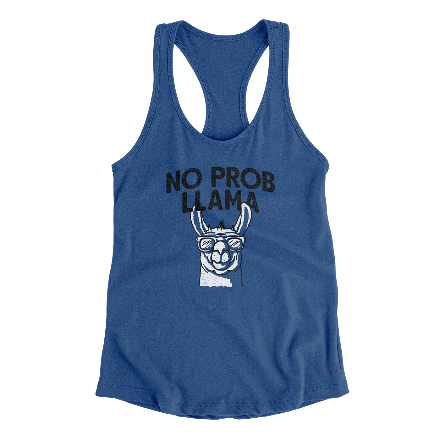 No Prob Llama Women's Racerback Tank