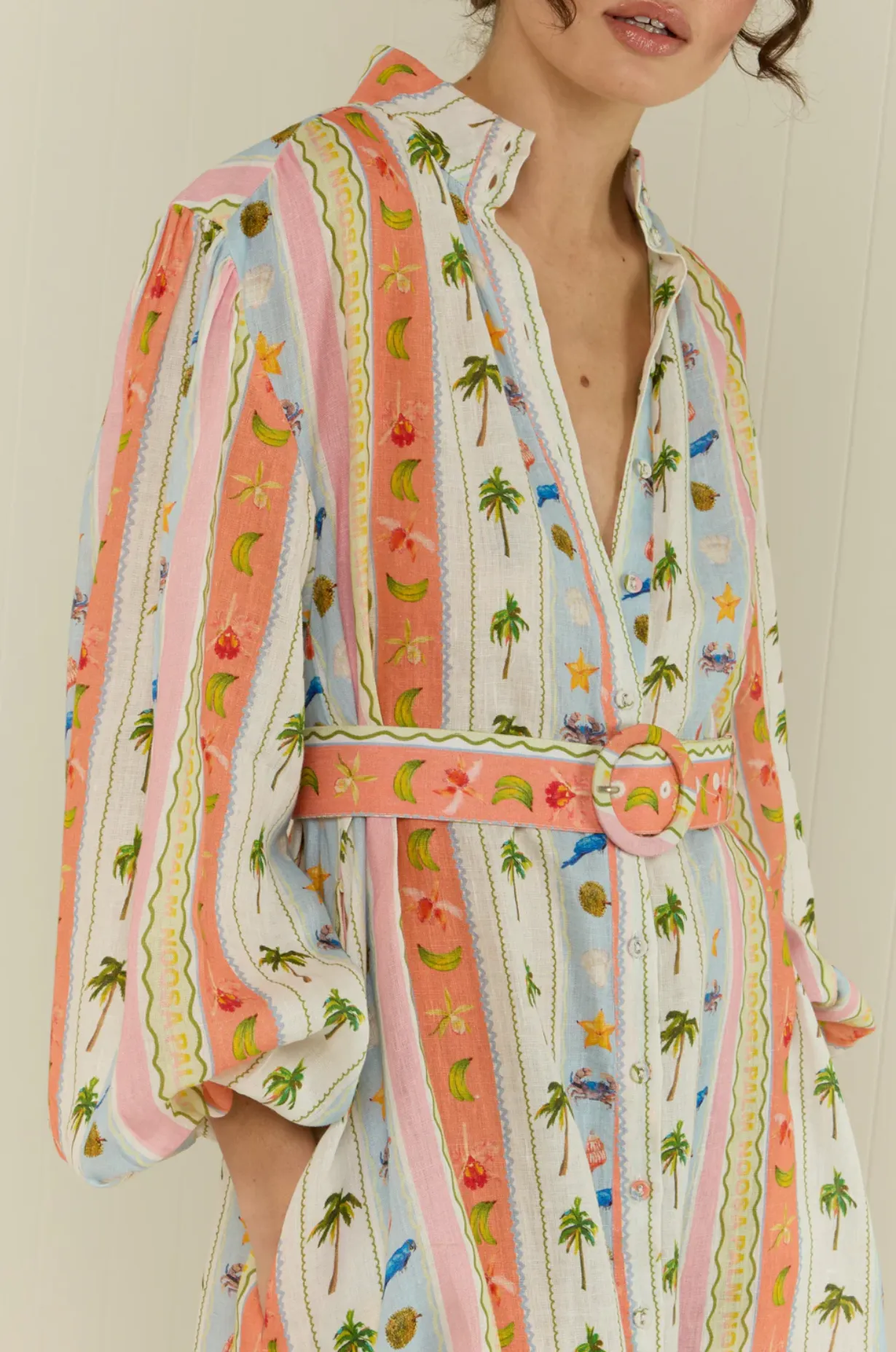 NODDY Dress | TROPICAL STRIPE