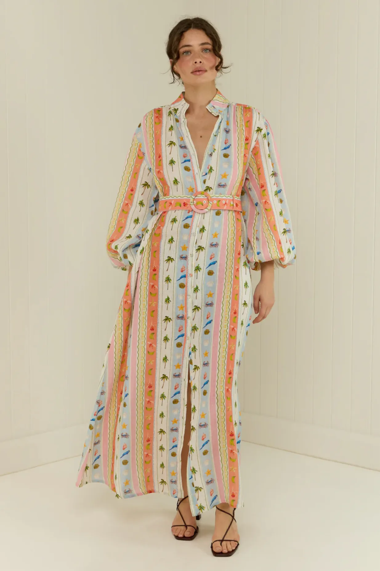 NODDY Dress | TROPICAL STRIPE