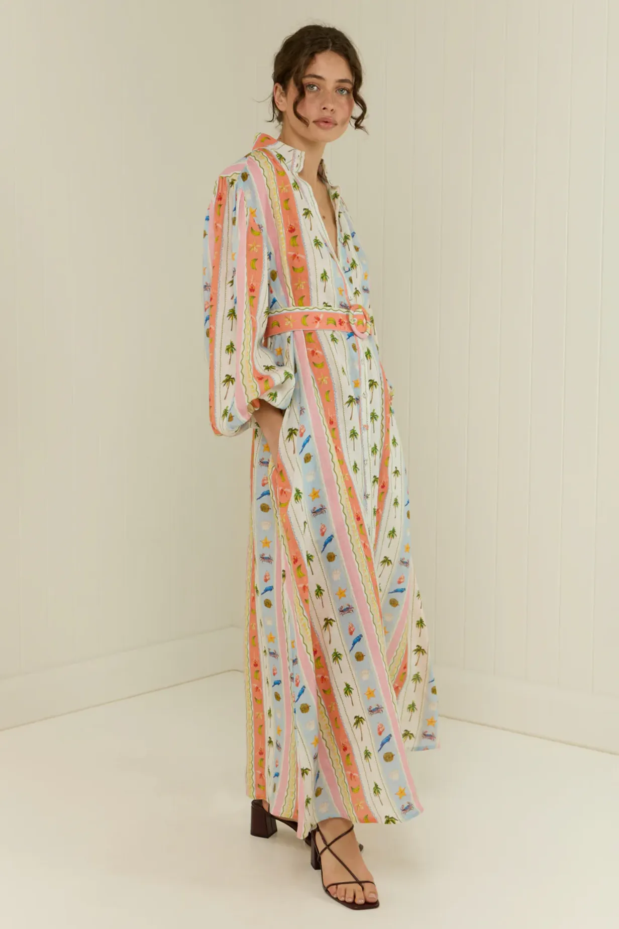 NODDY Dress | TROPICAL STRIPE
