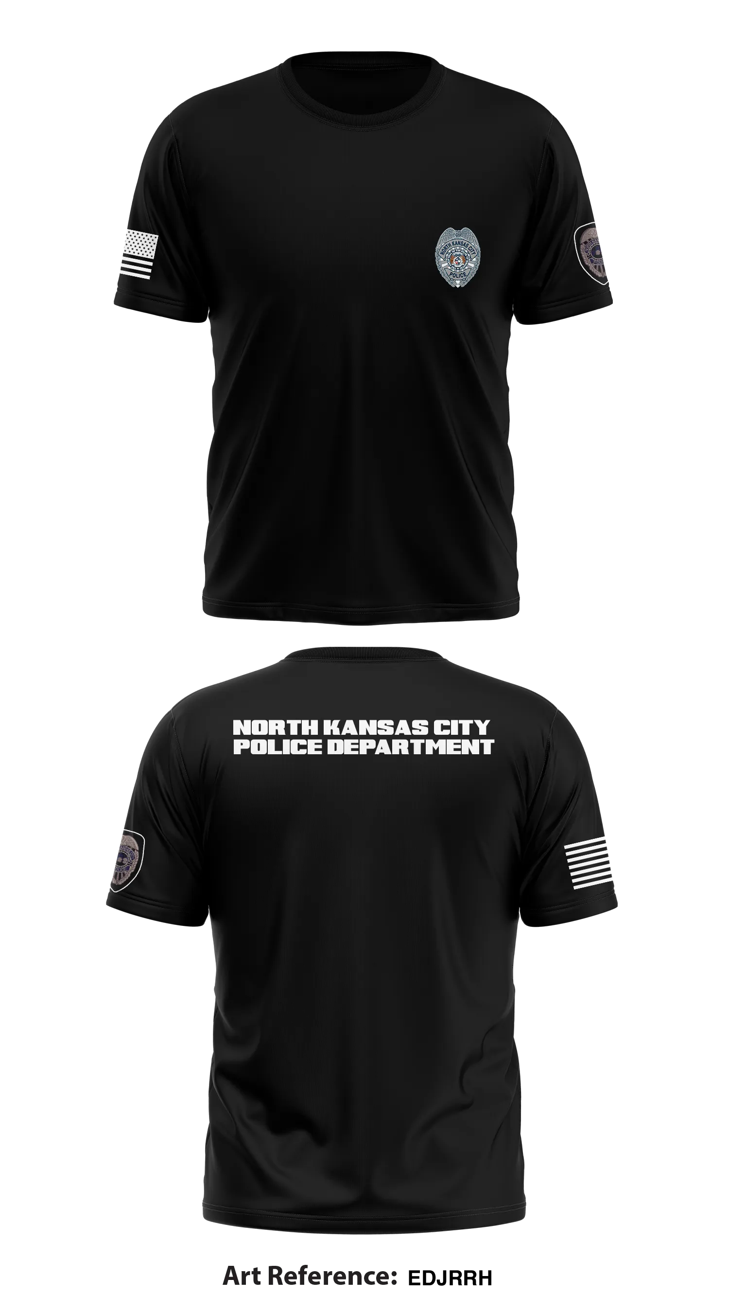 North Kansas City Police Department Store 1 Core Men's SS Performance Tee - EdJRrH
