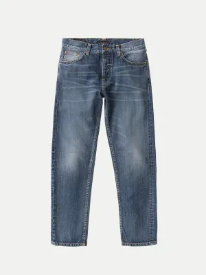 【Nudie Jeans】高腰修身錐形 刷色褲／13.2oz／Steady Eddie II Worn Gene